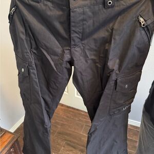 Burton Midnight Black Ski/Snowboarding Pants